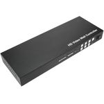 Videowall matriz de vídeo de 4 pantallas 2x2 1x4 4x1 HDMI CVBS VGA USB ampliable - YR04200 - 01