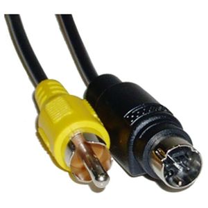 Cable S-VHS 15m (MiniDIN7-M/RCA-M)