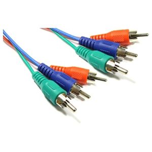 Cable Vídeo RGB 3xRCA (M/M) 25m