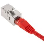 Acoplador Keystone RJ45 hembra a hembra Cat. 6a FTP pack de 6 unidades - RC14700 - 03
