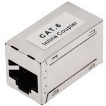 Acoplador Keystone RJ45 hembra a hembra Cat. 6 FTP pack de 6 unidades - RC14400 - 07
