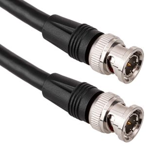 Cable coaxial BNC 12G HD SDI macho a macho de alta calidad 50cm