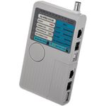 4-in-1 Cable Tester (RJ45 + RJ11 + USB + BNC) - CT00300 - 01