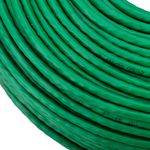 Bobina de cable de red ethernet Cat. 6 UTP CCA de 100 m rígido de color verde - LQ02300 - 04