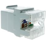 Keystone RJ45 hembra a TB110 Cat.6 UTP blanca - RD06700 - 05