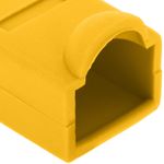 Cubierta de goma para conector RJ45 de color amarillo - RP05400 - 04