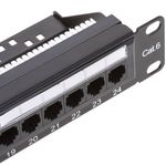 Patch panel 24 x RJ45 UTP cat.6 1Gb Ethernet - RD04000 - 07