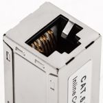 Acoplador Keystone RJ45 hembra a hembra Cat. 6a FTP pack de 6 unidades - RC14500 - 02