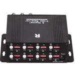Transceptor de vídeo activo para rack 19" con 8 puertos dobles BNC a 2 puertos RJ45 o Terminal Block - SI02800 - 07