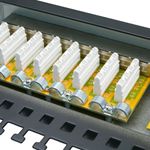 Patch panel rack 24 RJ45 Cat.6 FTP 1U negro - RD04400 - 06