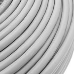 Bobina de cable de red ethernet Cat. 6 UTP de 100 m rígido de color gris - LM02100 - 05