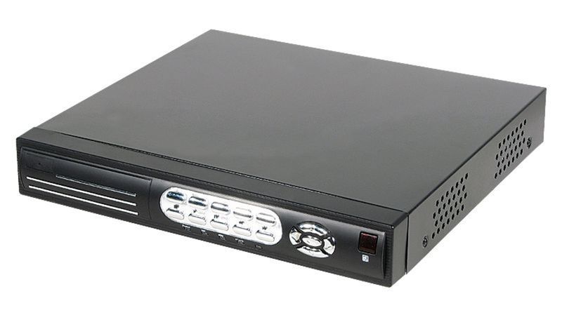 DVR de 4 canales con 2 salidas de vídeo y conector para Alarma y PTZ - VST 400 - 01