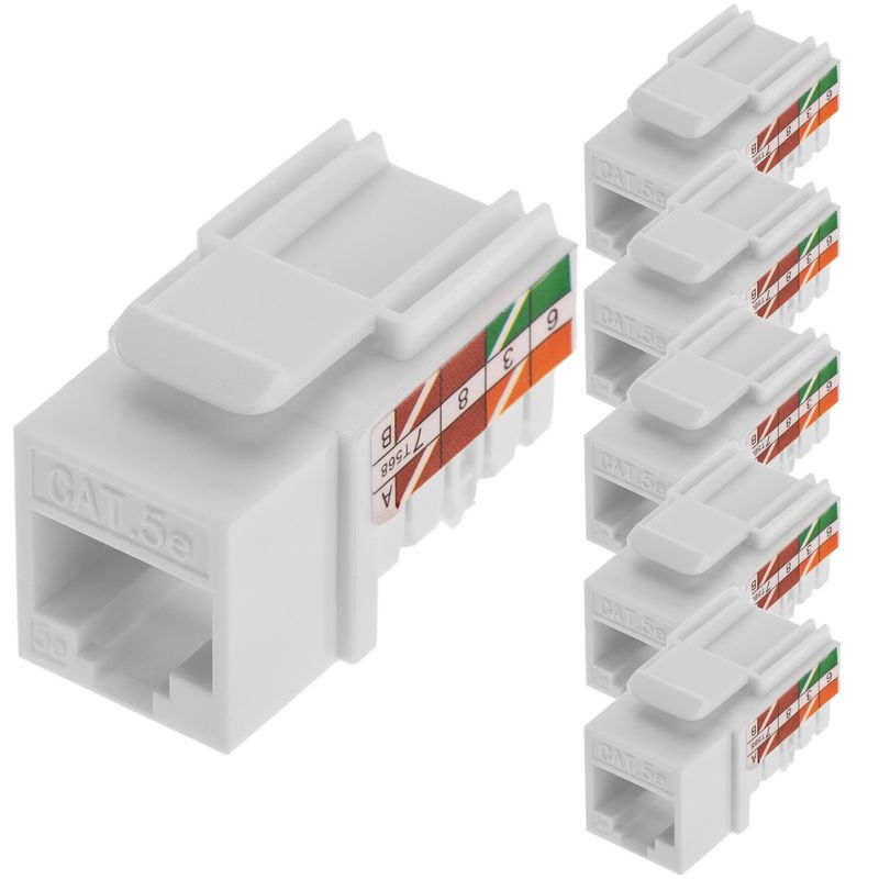 Keystone RJ45 hembra TB110 Cat. 5e UTP pack de 6 unidades - RC10000 - 01