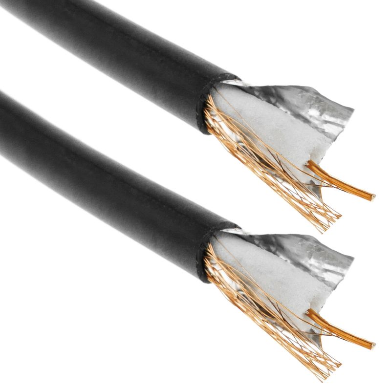 Bobina de cable coaxial RG59 de 200m - RC01200 - 01